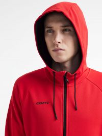 Kapuzenjacke Herren Rot